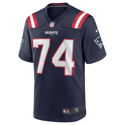 New England Patriots Korey Cunningham Game Navy Football Jersey product image