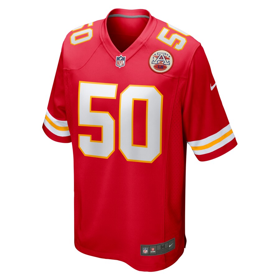 Kansas City Chiefs Willie Gay Game Red Football Jersey product image