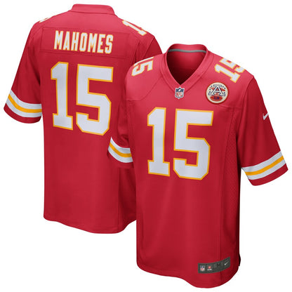 Kansas City Chiefs Patrick Mahomes Game Red Football Jersey product image