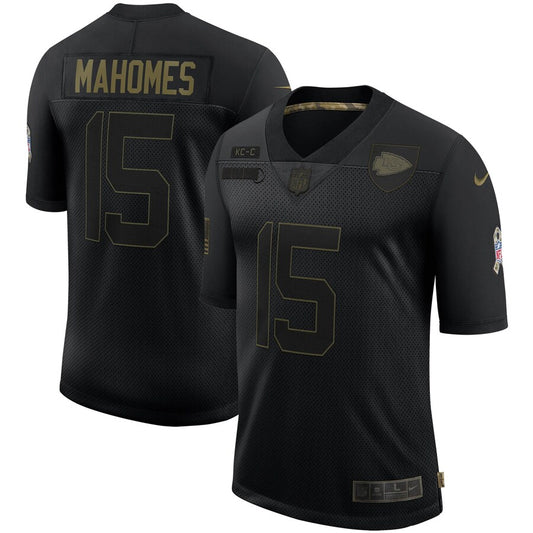 KC PM Black Salute To Service Limited Jersey rtj football 4313