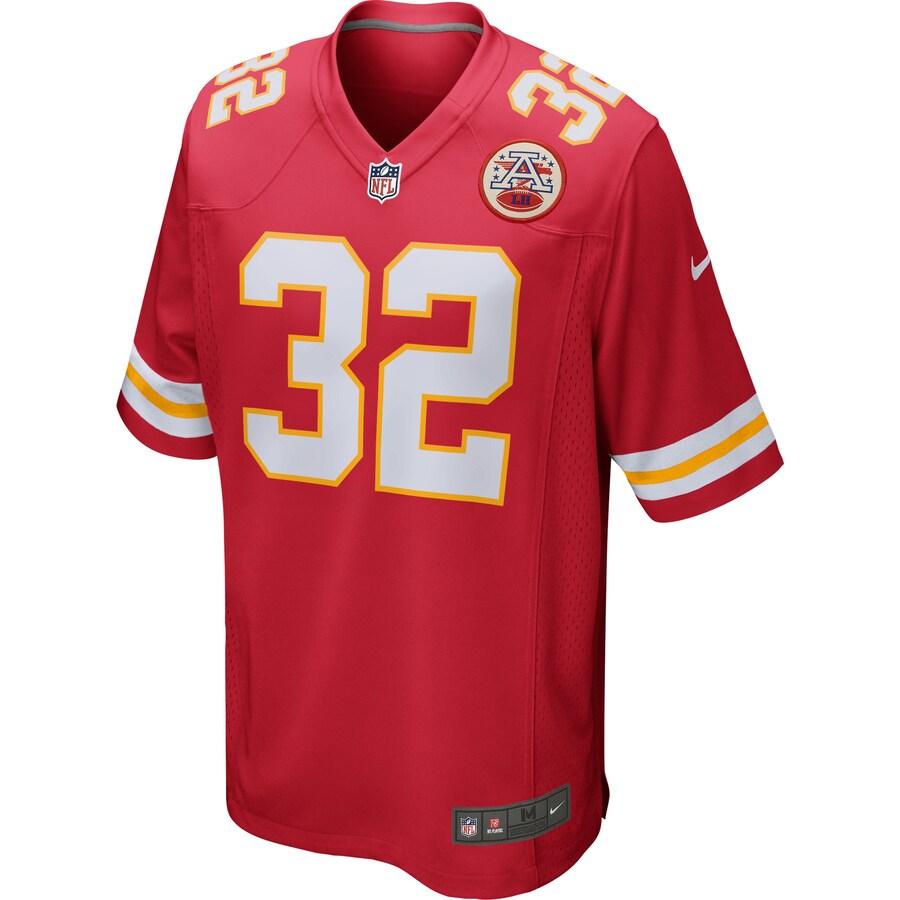 Kansas City Chiefs Tyrann Mathieu Game Red Football Jersey product image