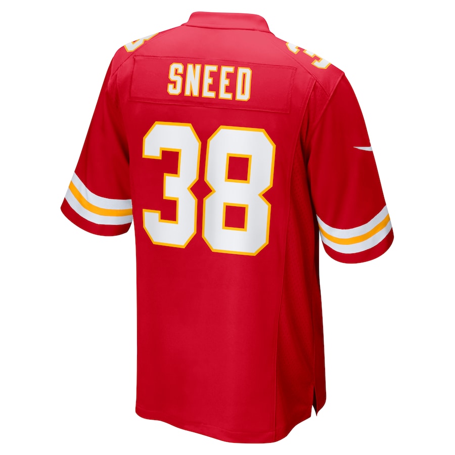 Kansas City Chiefs L'jarius Sneed Game Red Football Jersey product image