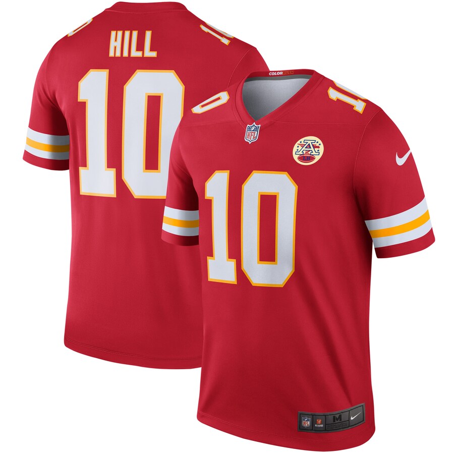 Kansas City Chiefs Tyreek Hill Red Football Jersey product image