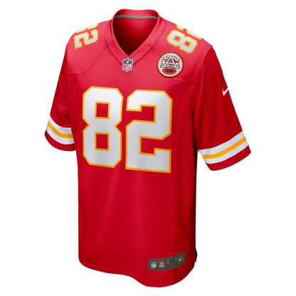 Kansas City Chiefs Deon Yelder Game Red Football Jersey product image