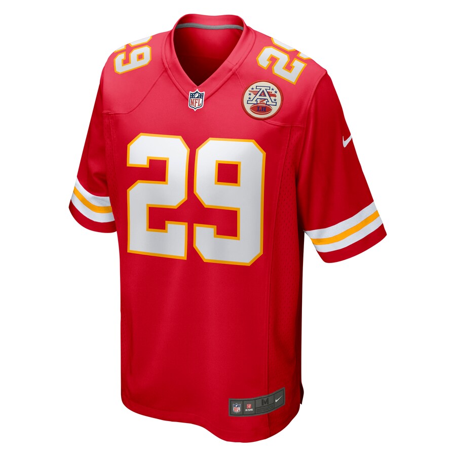 Kansas City Chiefs Bopete Keyes Game Red Football Jersey product image