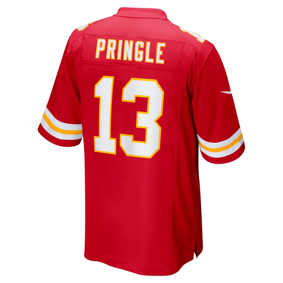 Kansas City Chiefs Byron Pringle Game Red Football Jersey product image