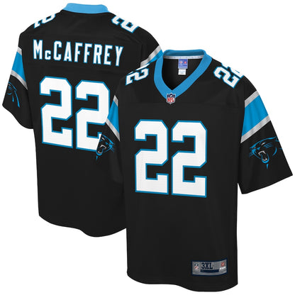 Carolina Panthers Christian Mccaffrey Pro Line Big & Tall Black Football Jersey product image