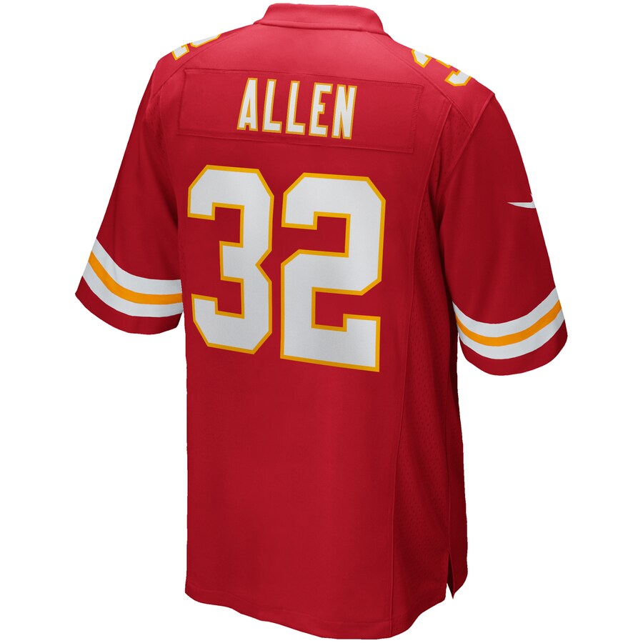 Kansas City Chiefs Marcus Allen Game Red Football Jersey product image