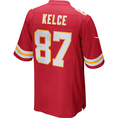 Kansas City Chiefs Travis Kelce Game Red Football Jersey product image