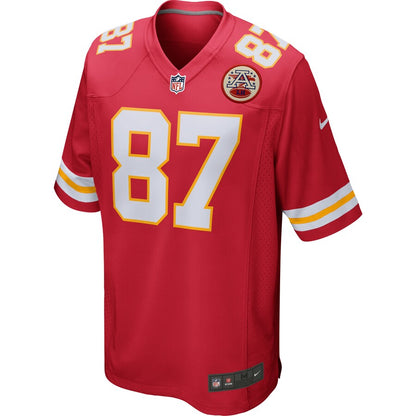 Kansas City Chiefs Travis Kelce Game Red Football Jersey product image