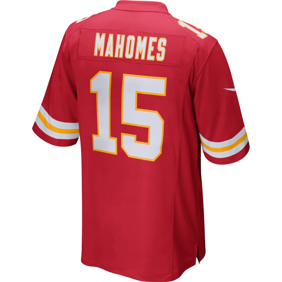 Kansas City Chiefs Patrick Mahomes Game Red Football Jersey product image