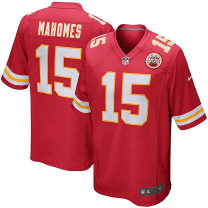 Kansas City Chiefs Patrick Mahomes Game Red Football Jersey product image