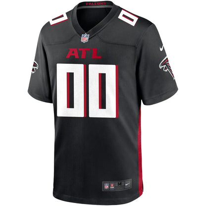 Atlanta Falcons Custom Game Black Football Jersey product image