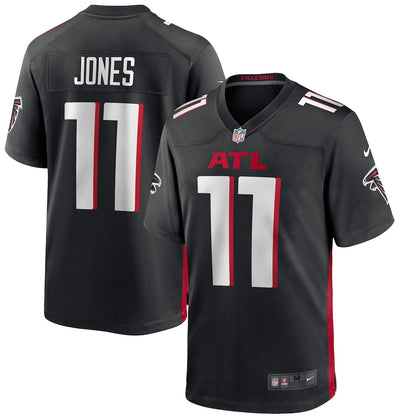Atlanta Falcons Julio Jones Game Black Football Jersey product image