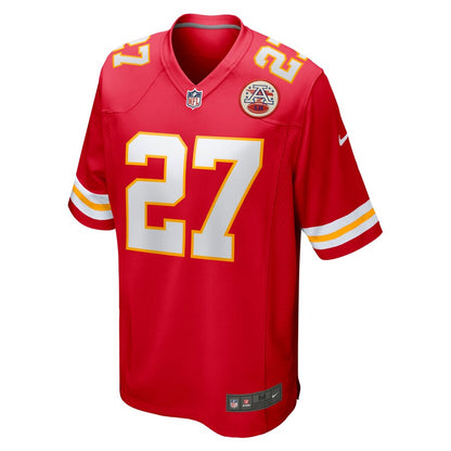 Kansas City Chiefs Rashad Fenton Game Red Football Jersey product image