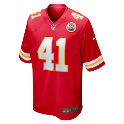 Kansas City Chiefs James Winchester Game Red Football Jersey product image