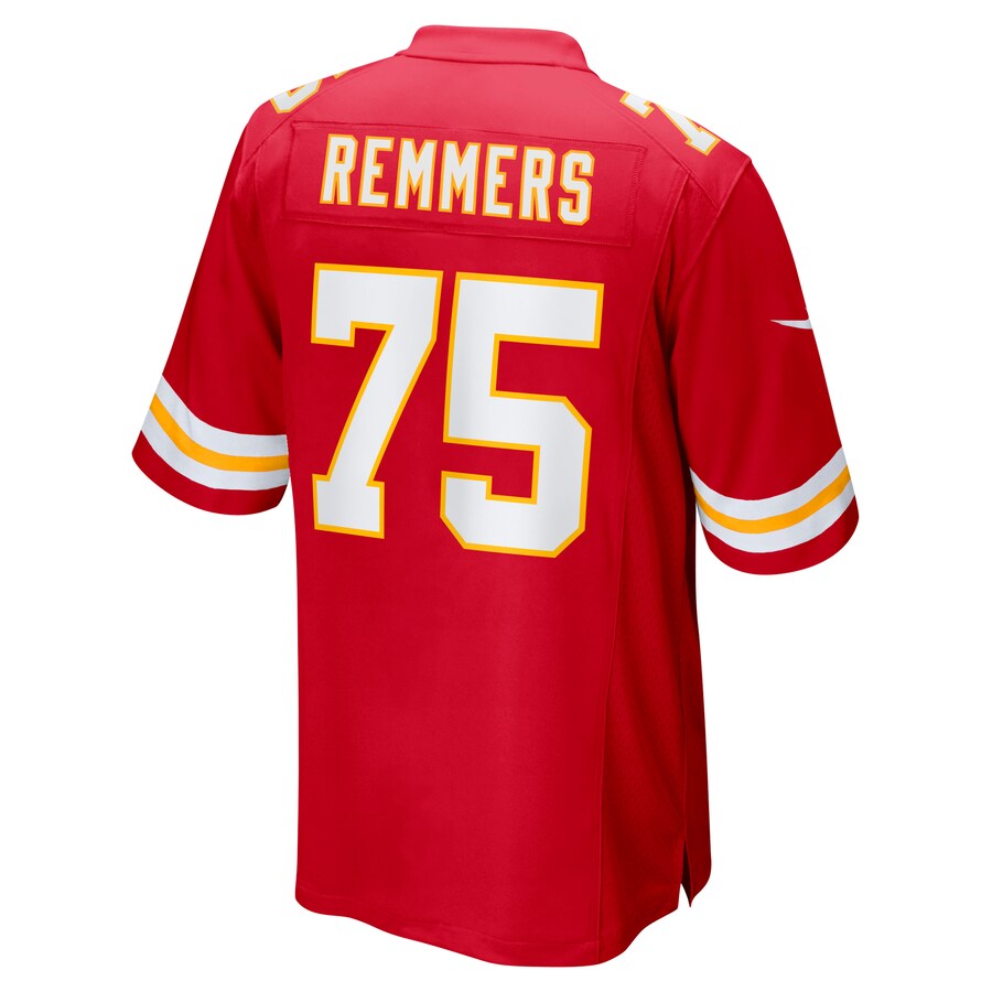 Kansas City Chiefs Mike Remmers Game Red Football Jersey product image