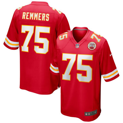 Kansas City Chiefs Mike Remmers Game Red Football Jersey product image