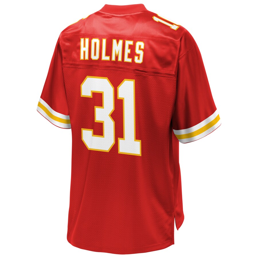 Kansas City Chiefs Priest Holmes Pro Line Red Football Jersey product image