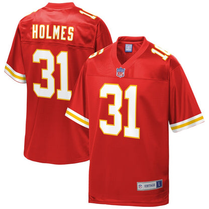 Kansas City Chiefs Priest Holmes Pro Line Red Football Jersey product image