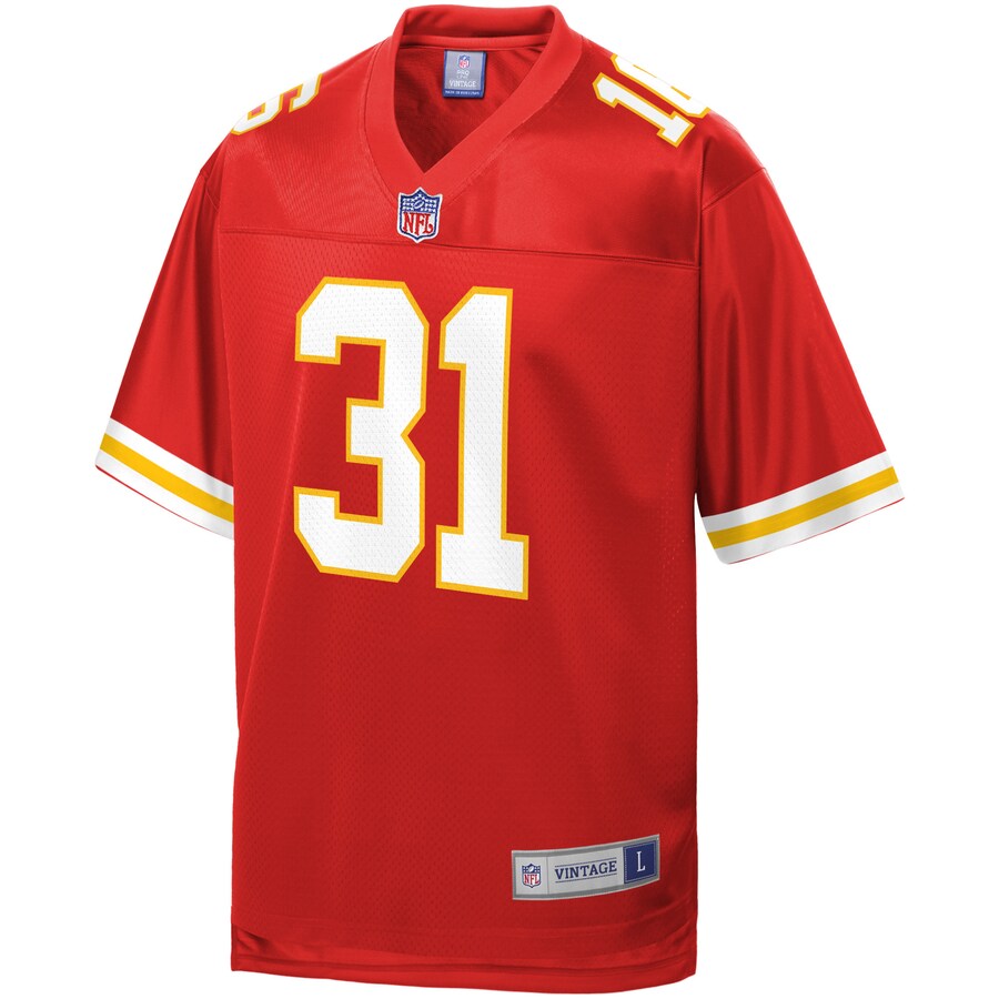 Kansas City Chiefs Priest Holmes Pro Line Red Football Jersey product image