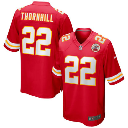 Kansas City Chiefs Juan Thornhill Game Red Football Jersey product image