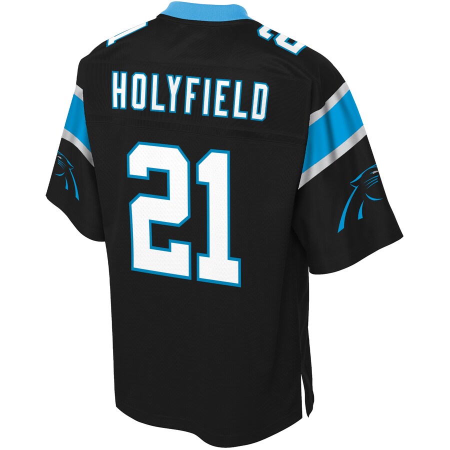 Carolina Panthers Elijah Holyfield Pro Line Big & Tall Team Color Black Football Jersey product image