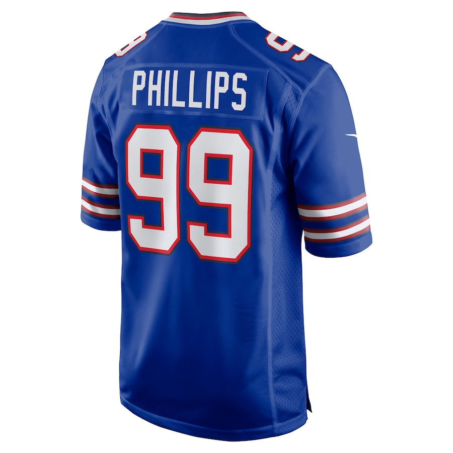Buffalo Bills Harrison Phillips Game Royal Football Jersey product image