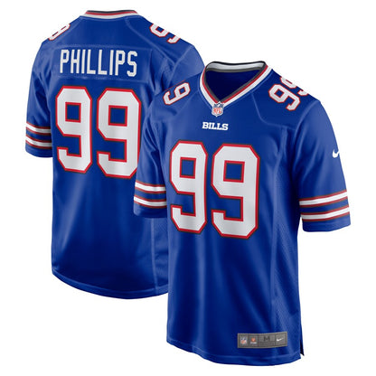 Buffalo Bills Harrison Phillips Game Royal Football Jersey product image