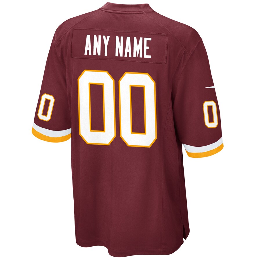 Custom Game Burgundy Football Jersey product image