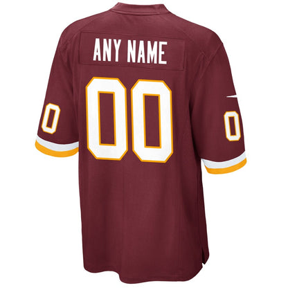 Custom Game Burgundy Football Jersey product image