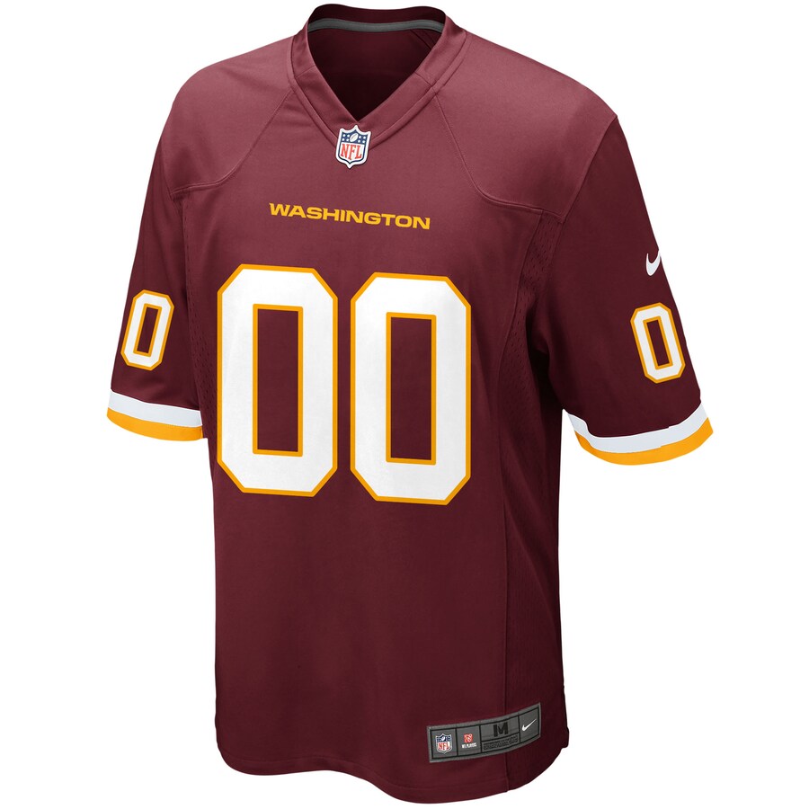Custom Game Burgundy Football Jersey product image