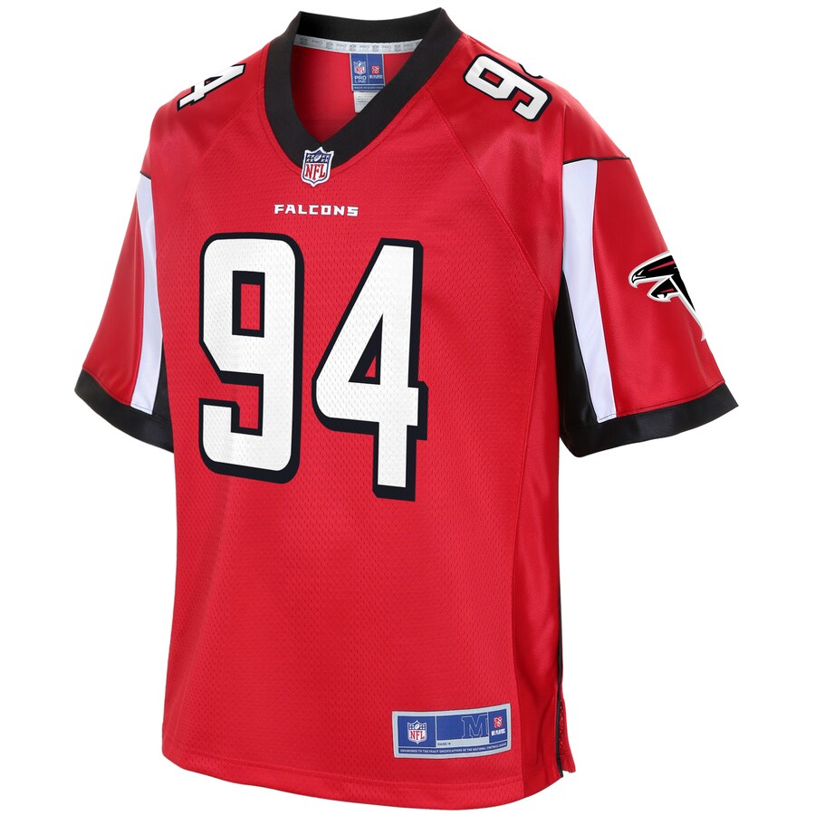 Atlanta Falcons Deadrin Senat Pro Line Big & Tall Red Football Jersey product image