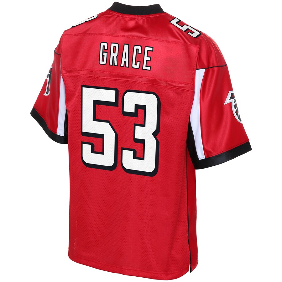 Atlanta Falcons Jermaine Grace Pro Line Big & Tall Red Football Jersey product image