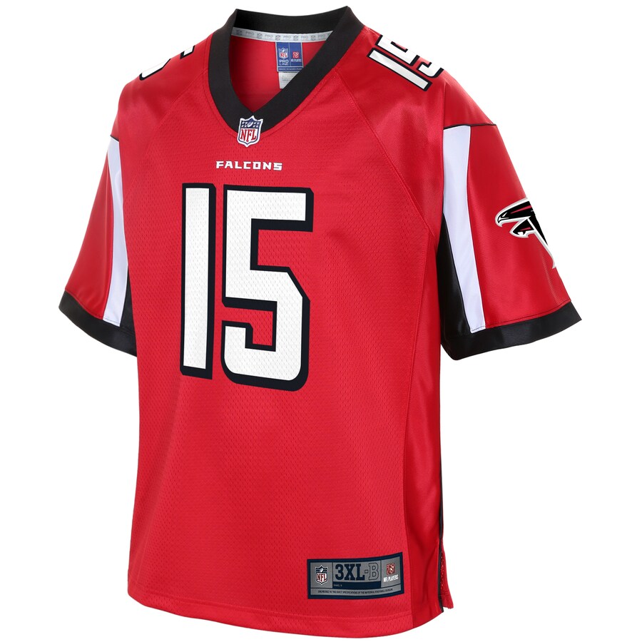 Atlanta Falcons Brandon Powell Pro Line Big & Tall Red Football Jersey product image