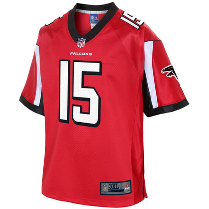 Atlanta Falcons Brandon Powell Pro Line Big & Tall Red Football Jersey product image
