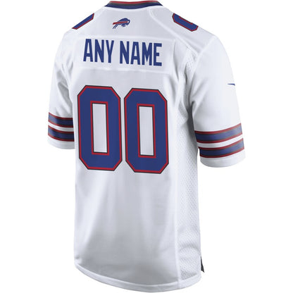 Buffalo Bills Custom Game White Football Jersey product image
