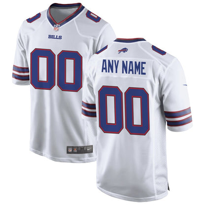 Buffalo Bills Custom Game White Football Jersey product image