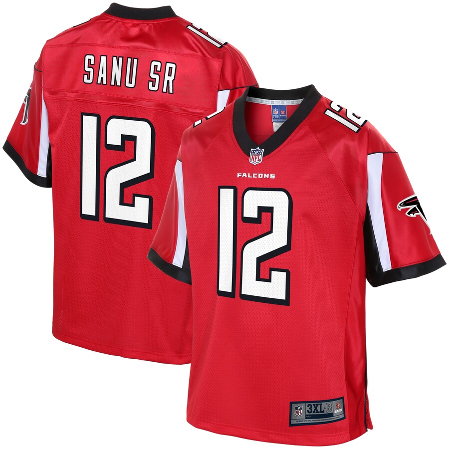 Atlanta Falcons Mohamed Sanu Pro Line Big & Tall Red Football Jersey product image
