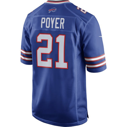 Buffalo Bills Jordan Poyer Game Royal Football Jersey product image