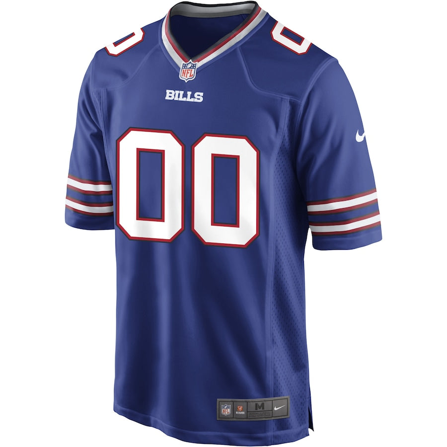 Buffalo Bills Royal Custom Game Royal Football Jersey product image