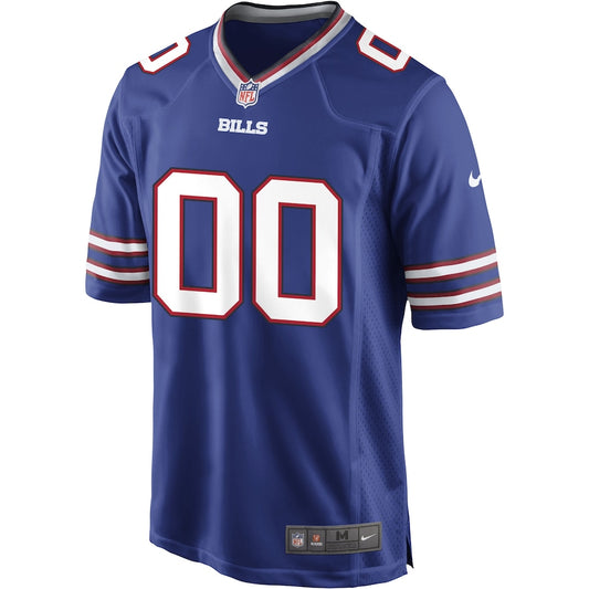 Buffalo Bills Royal Custom Game Royal Football Jersey product image