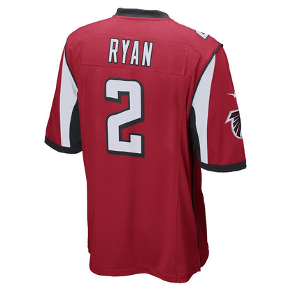 Atlanta Falcons Matt Ryan Super Game Red Football Jersey product image