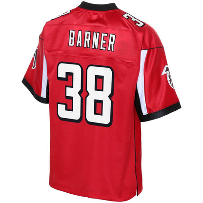 Atlanta Falcons Kenjon Barner Pro Line Big & Tall Red Football Jersey product image