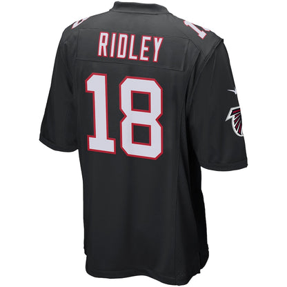 Atlanta Falcons Calvin Ridley Game Black Football Jersey product image