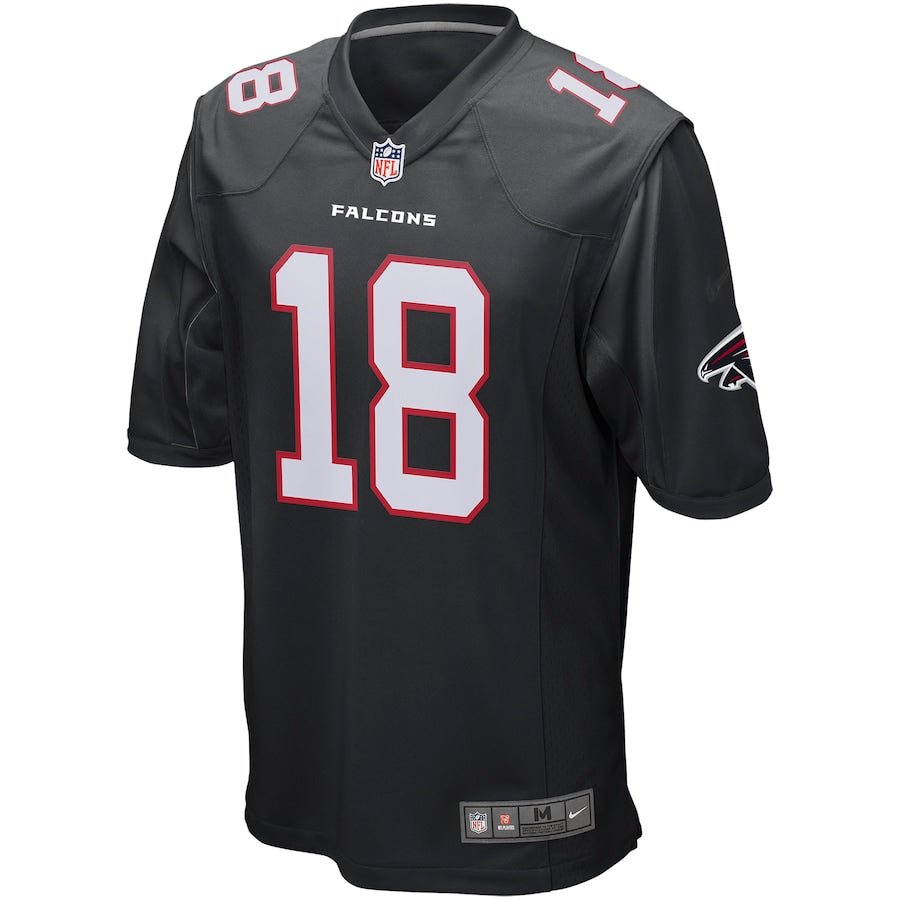 Atlanta Falcons Calvin Ridley Game Black Football Jersey product image