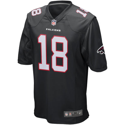 Atlanta Falcons Calvin Ridley Game Black Football Jersey product image