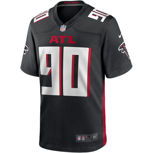 Atlanta Falcons Marlon Davidson Game Black Football Jersey product image