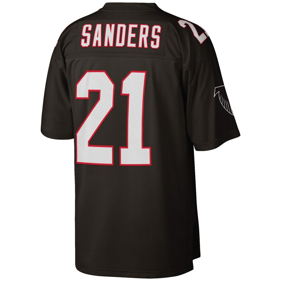 Atlanta Falcons Deion Sanders 1992 Big & Tall Black Football Jersey product image