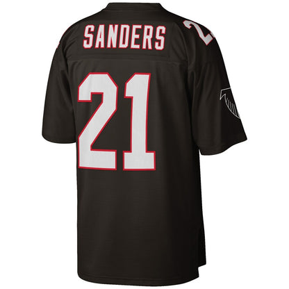 Atlanta Falcons Deion Sanders 1992 Big & Tall Black Football Jersey product image
